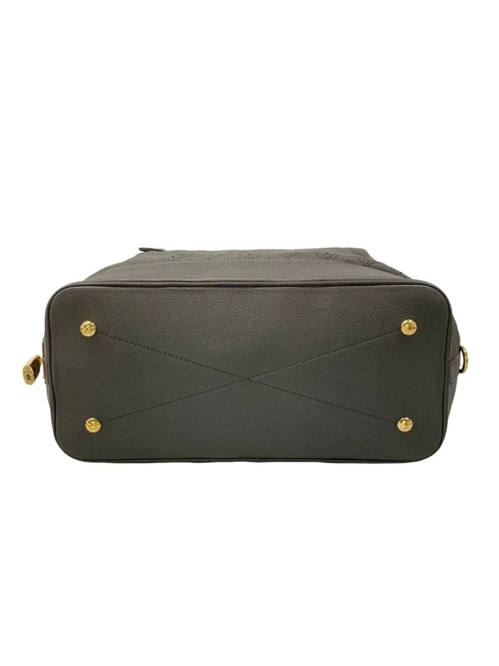 Louis Vuitton Handbag Mahina Stella GM Anthracite Leather